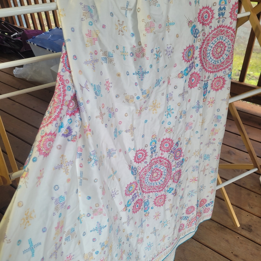 EUC Peruvian Connection Women's Size 12 White Skirt. - Picture 2 of 10